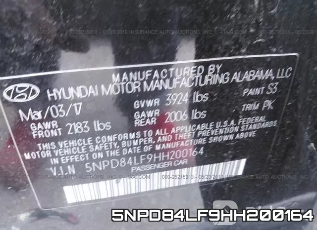 5NPD84LF9HH200164 фото 10