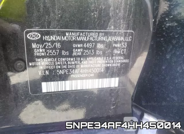 5NPE34AF4HH450014 фото 10