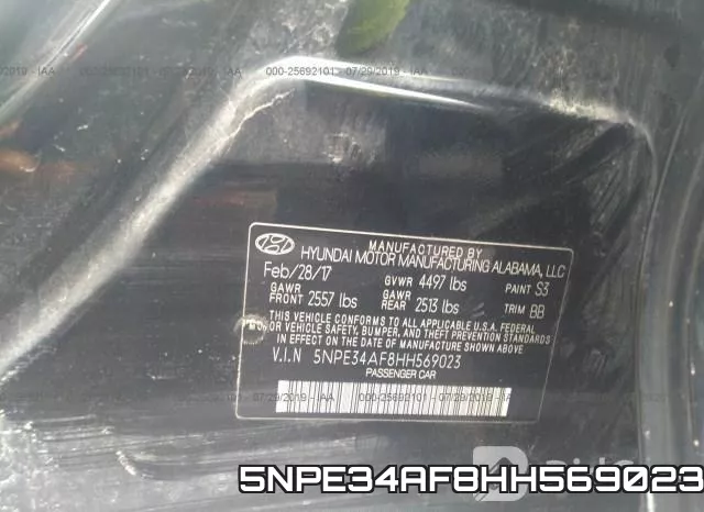 5NPE34AF8HH569023 фото 10