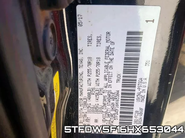 5TFDW5F16HX653044 фото 2