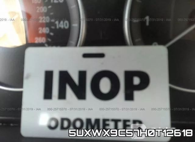 5UXWX9C57H0T12618 фото 7