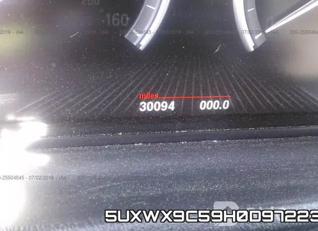 5UXWX9C59H0D97223 фото 8