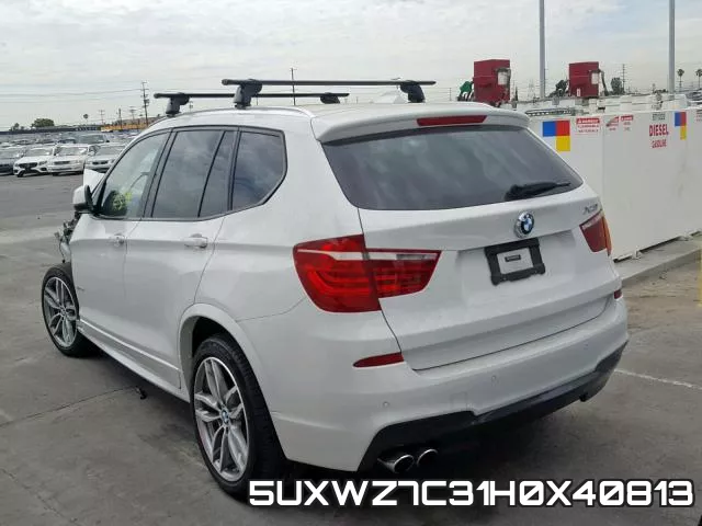 5UXWZ7C31H0X40813 фото 4