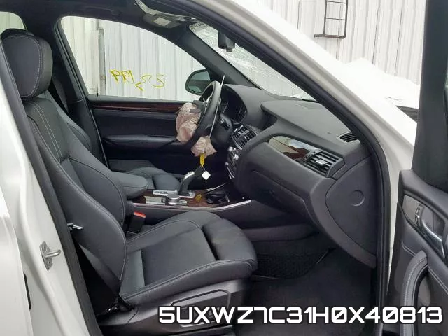 5UXWZ7C31H0X40813 фото 6