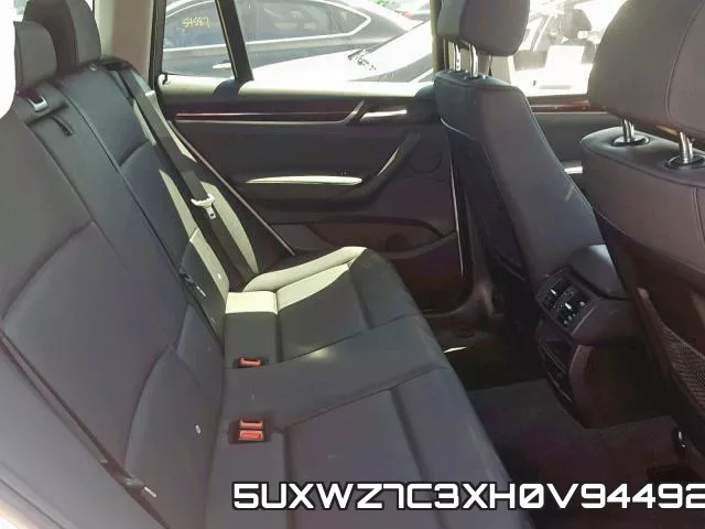 5UXWZ7C3XH0V94492 фото 7