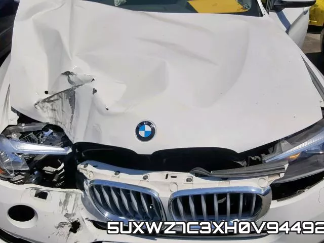 5UXWZ7C3XH0V94492 фото 8