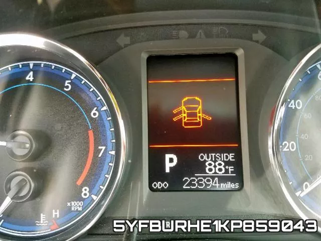 5YFBURHE1KP859043 фото 9