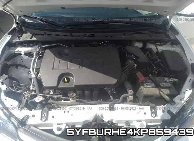 5YFBURHE4KP859439 фото 2