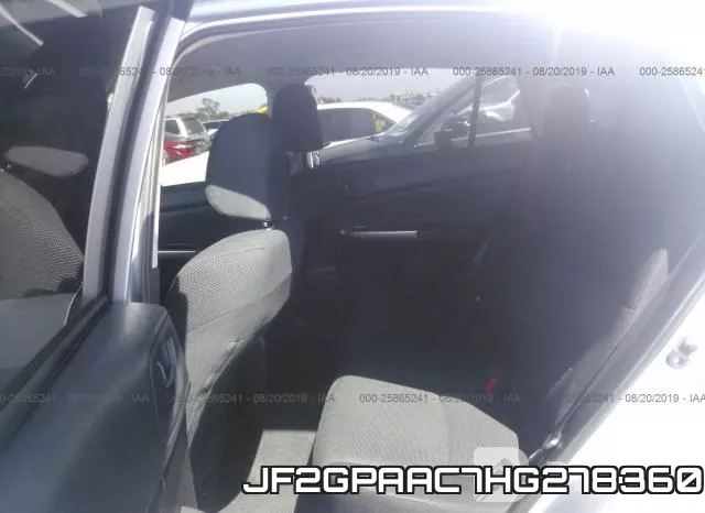 JF2GPAAC7HG278360 фото 9