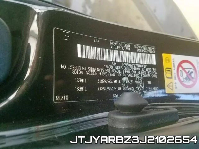 JTJYARBZ3J2102654 фото 2
