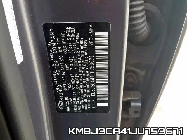 KM8J3CA41JU753671 фото 2