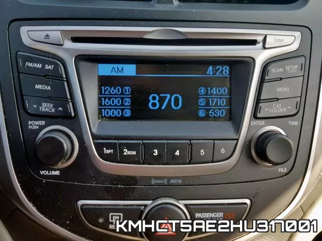 KMHCT5AE2HU317001 фото 9