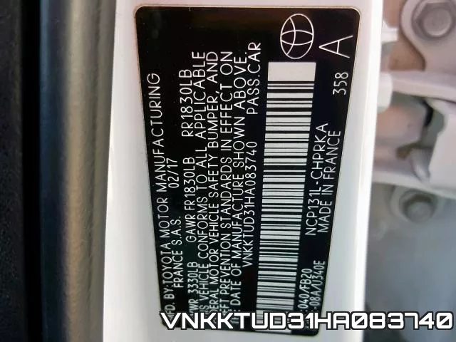 VNKKTUD31HA083740 фото 2
