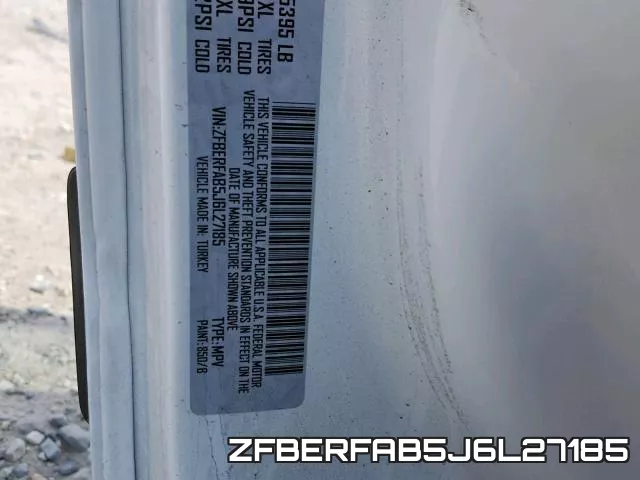 ZFBERFAB5J6L27185 фото 2