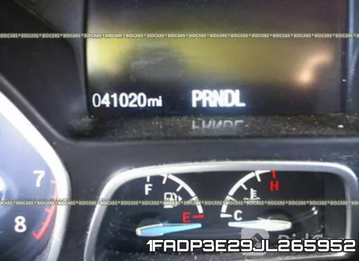 1FADP3E29JL265952 фото 8