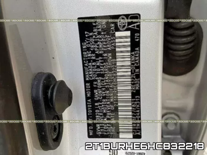 2T1BURHE6HC832218 фото 2