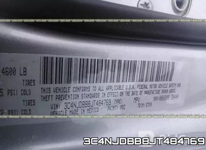 3C4NJDBB8JT484769 фото 10