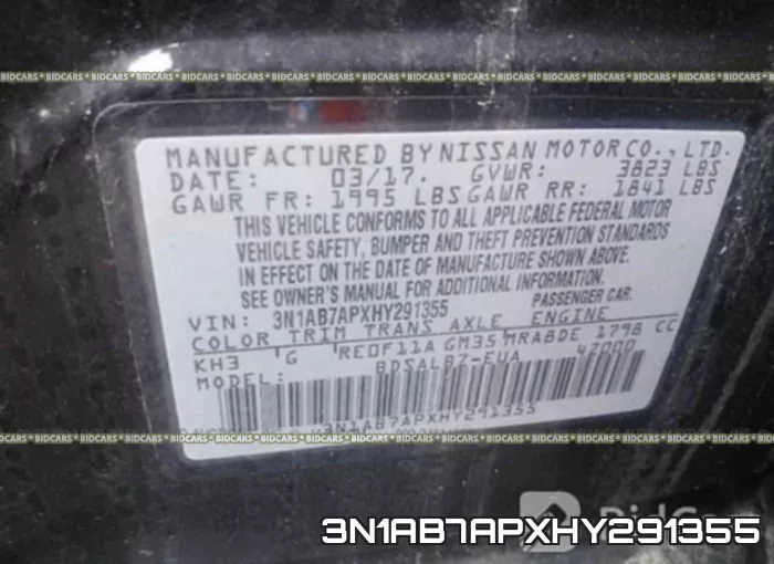 3N1AB7APXHY291355 фото 10