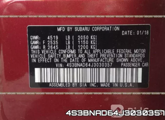 4S3BNAD64J3030357 фото 10