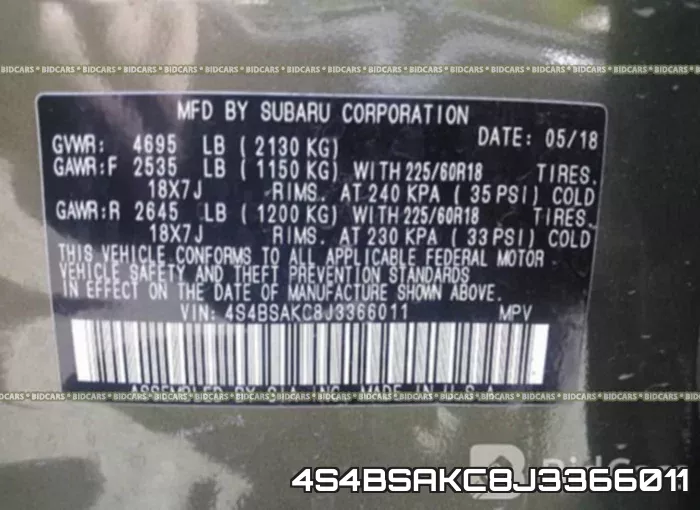4S4BSAKC8J3366011 фото 10