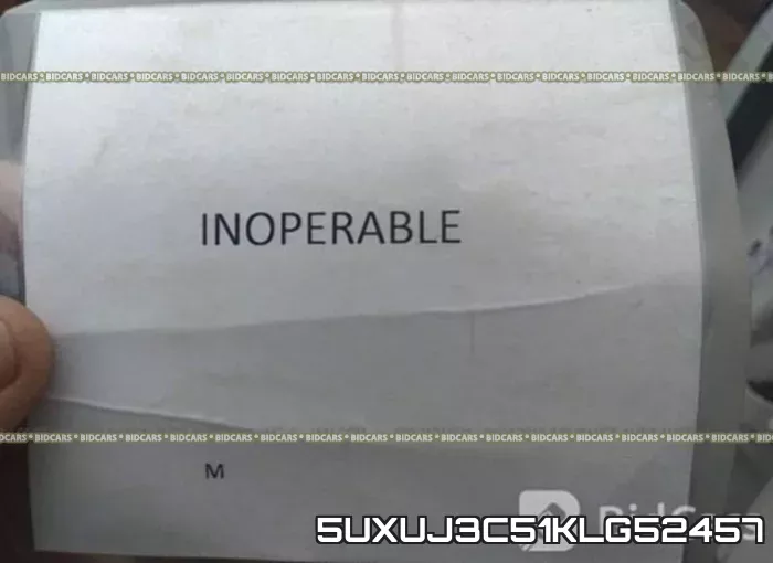5UXUJ3C51KLG52457 фото 7