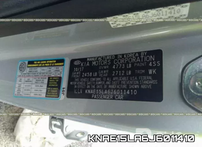 KNAE15LA6J6011410 фото 10