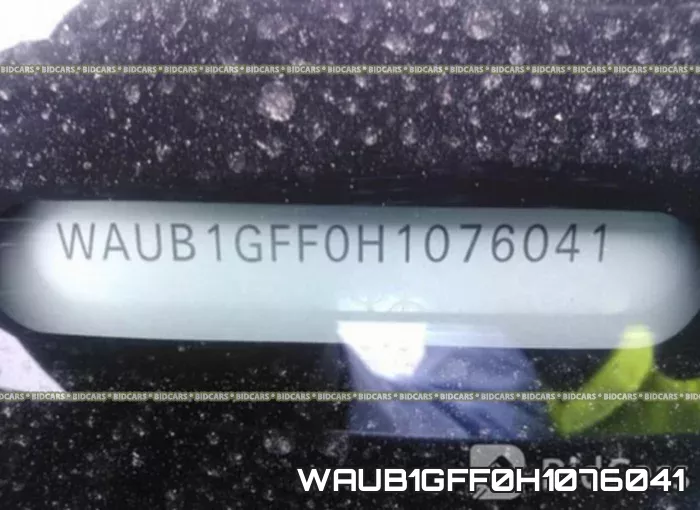 WAUB1GFF0H1076041 фото 10