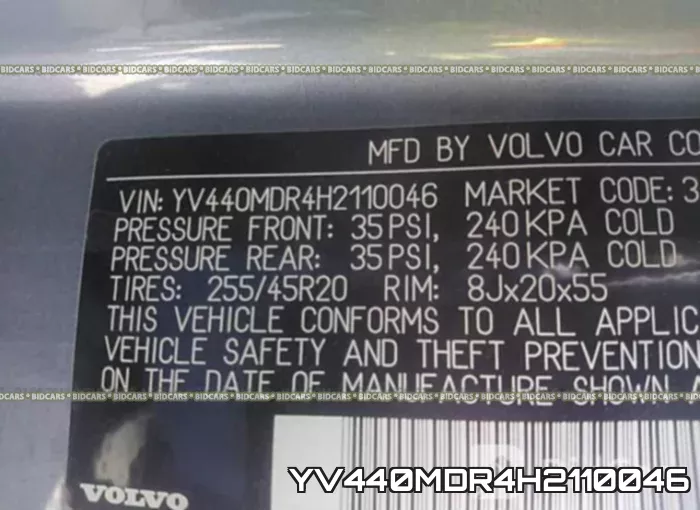 YV440MDR4H2110046 фото 9
