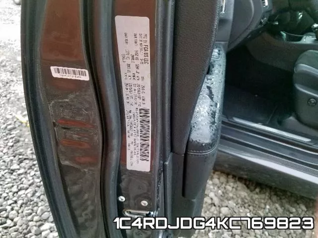 1C4RDJDG4KC769823 фото 2