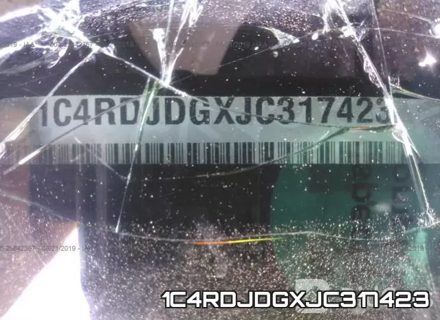 1C4RDJDGXJC317423 фото 10