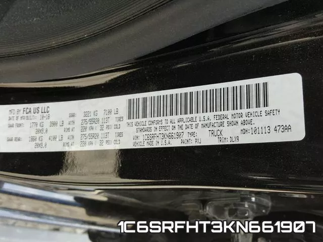 1C6SRFHT3KN661907 фото 2