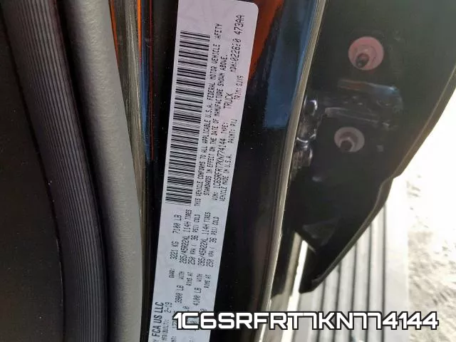 1C6SRFRT7KN774144 фото 2