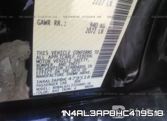 1N4AL3AP8HC479518 фото 10