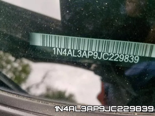 1N4AL3AP9JC229839 фото 2