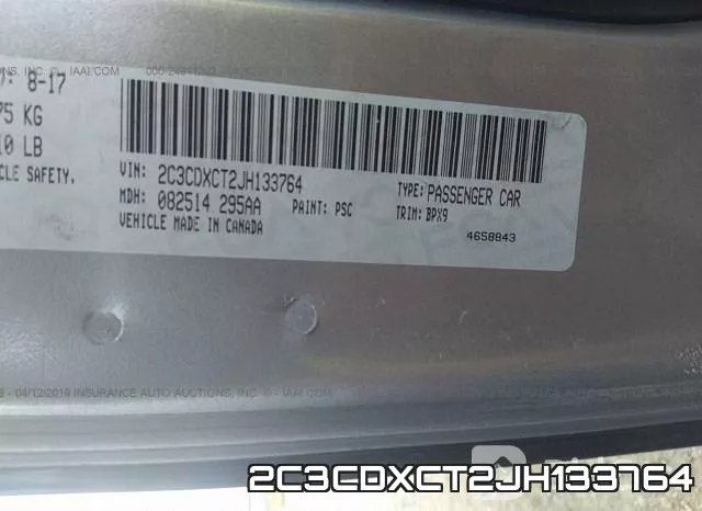 2C3CDXCT2JH133764 фото 10