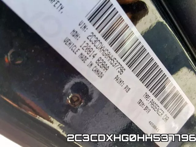 2C3CDXHG0HH537796 фото 2