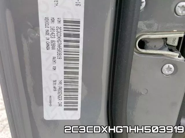 2C3CDXHG7HH503919 фото 2