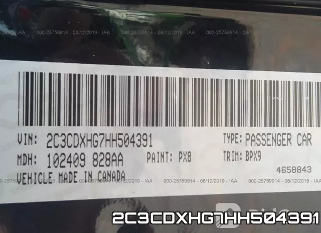 2C3CDXHG7HH504391 фото 10