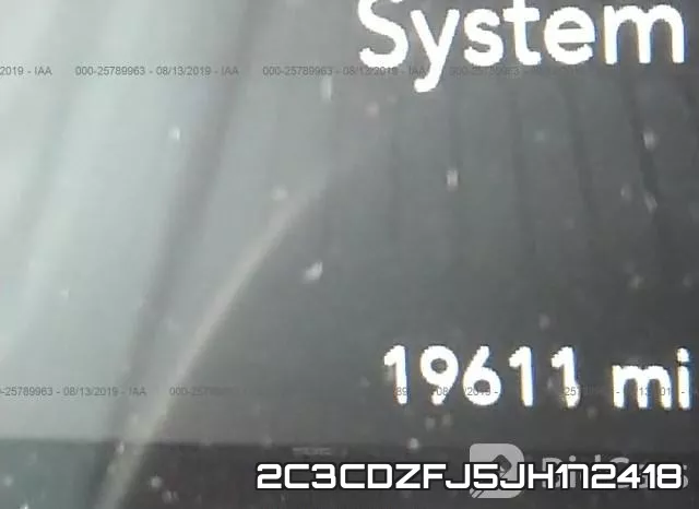 2C3CDZFJ5JH172418 фото 8