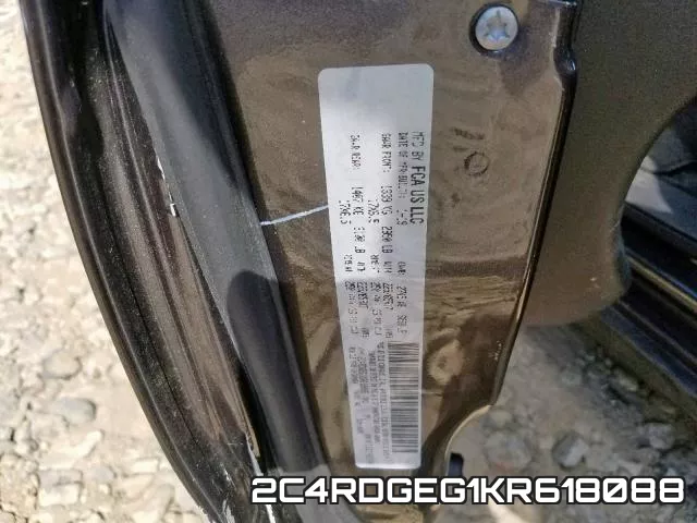 2C4RDGEG1KR618088 фото 2