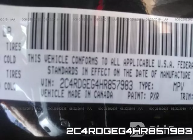 2C4RDGEG4HR857983 фото 10