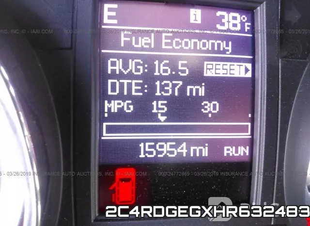 2C4RDGEGXHR632483 фото 7