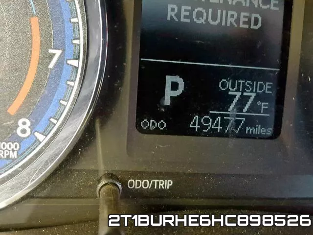 2T1BURHE6HC898526 фото 9