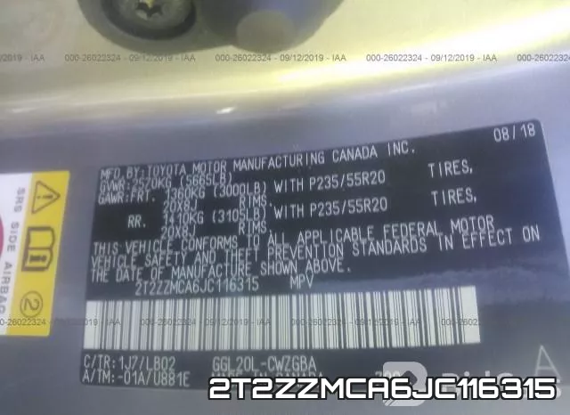 2T2ZZMCA6JC116315 фото 10