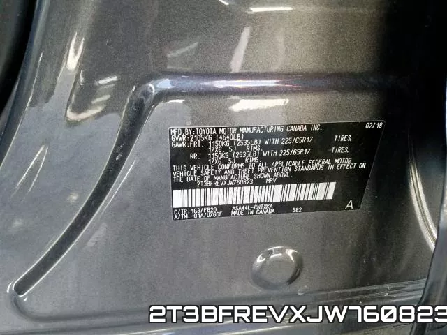 2T3BFREVXJW760823 фото 2