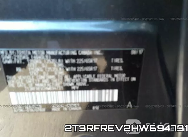 2T3RFREV2HW694731 фото 10