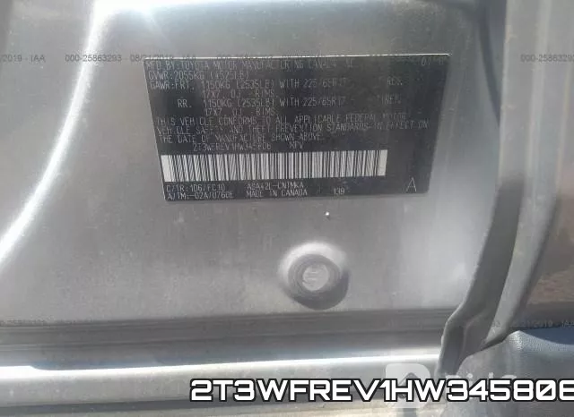 2T3WFREV1HW345806 фото 10