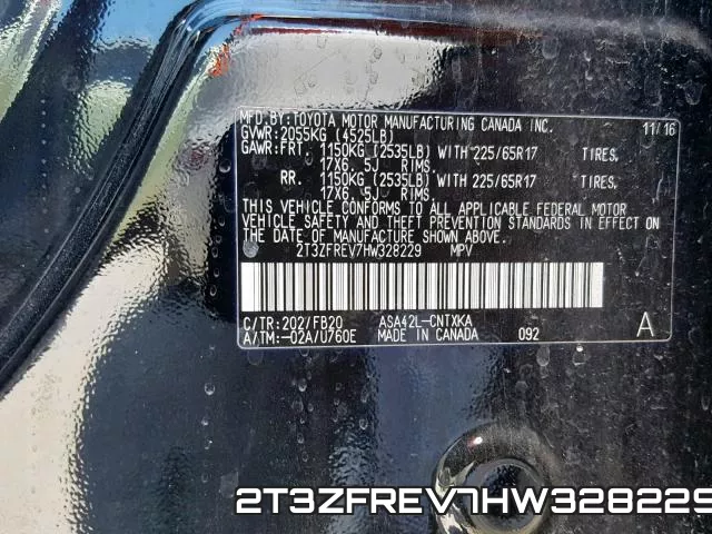 2T3ZFREV7HW328229 фото 2