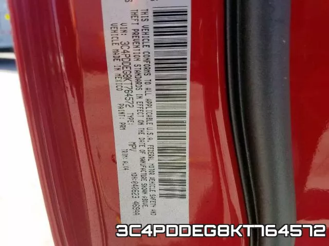 3C4PDDEG8KT764572 фото 2