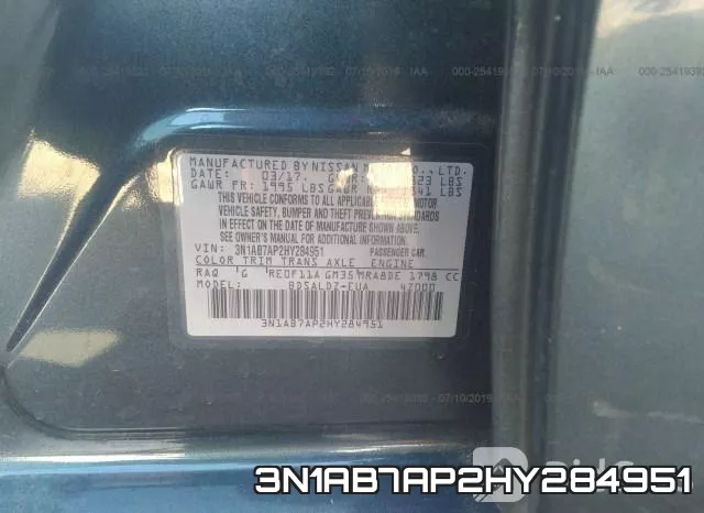 3N1AB7AP2HY284951 фото 10